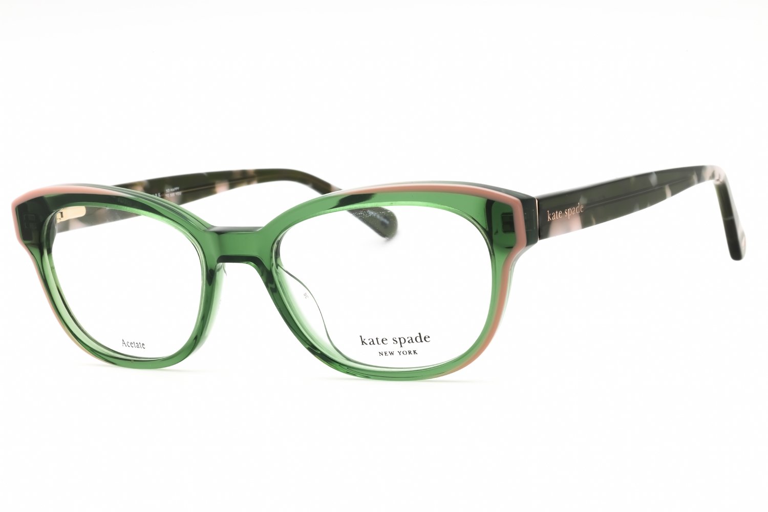 Kate Spade ZELDA GRN PK/Clear demo lens 0IWB 00 50-17-140 MM
