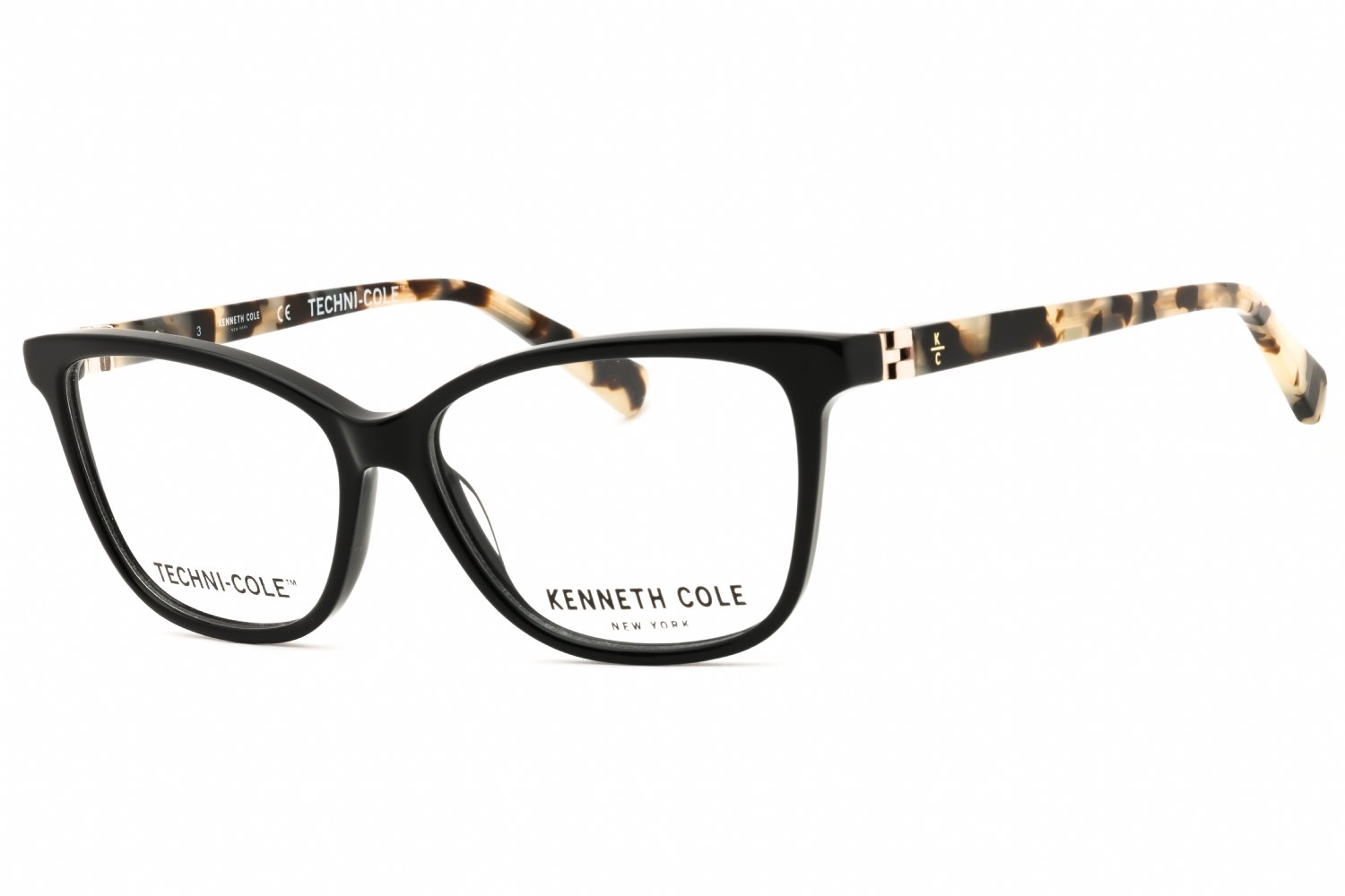 Kenneth Cole New York KC0335 shiny black/clear demo lens 001 54X14X140