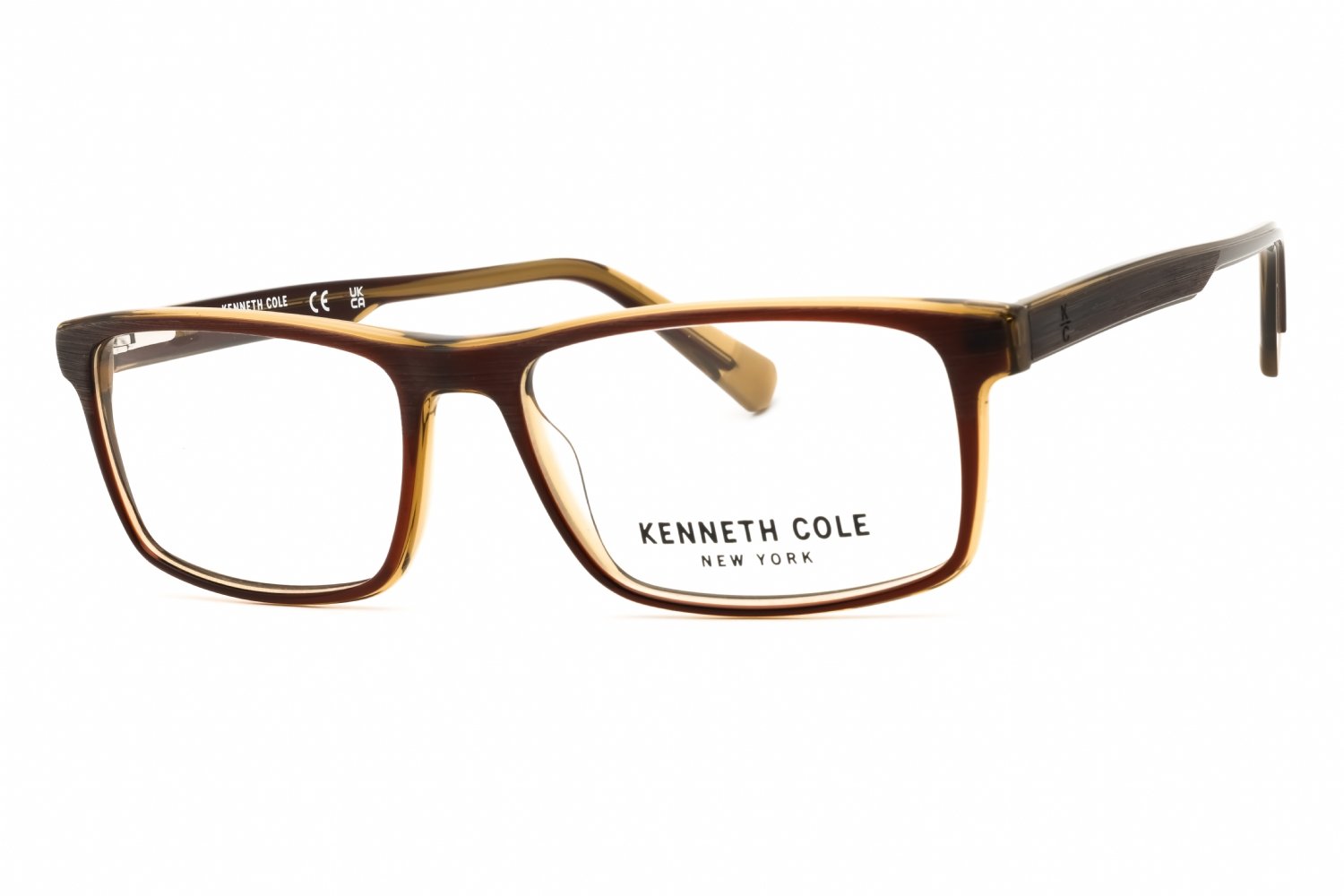 Kenneth Cole New York KC50013 dark brown/other/clear demo lens 050 54-16-145 MM