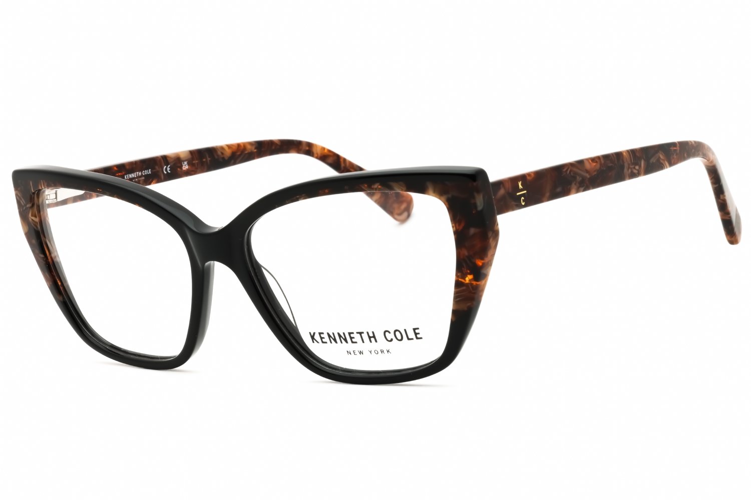 Kenneth Cole New York KC50014 black/other/clear demo lens 005 54-15-145 MM