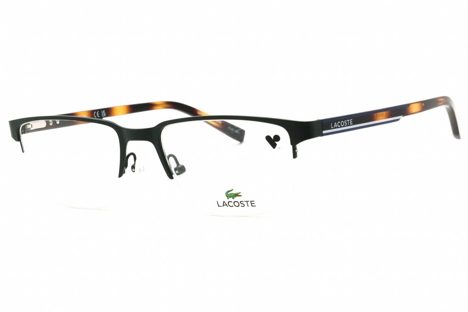 Lacoste L2279 N SEMIMATTE BROWN/Clear demo lens 201 55-19-145 MM