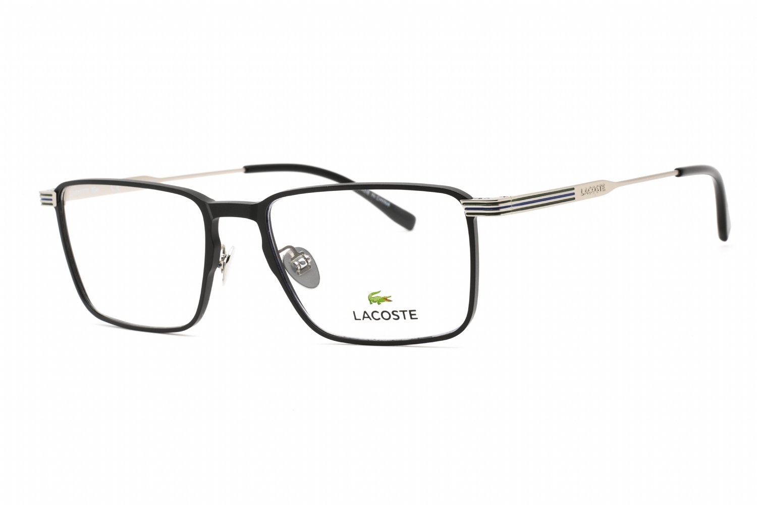 Lacoste L2285E MATTE BLACK/Clear demo lens 002 54-18-145 MM