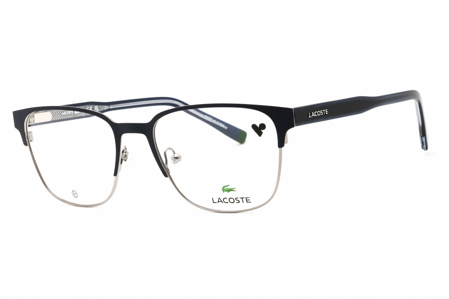Lacoste L2304 MATTE BLUE/clear demo lens 424 53-18-145 MM