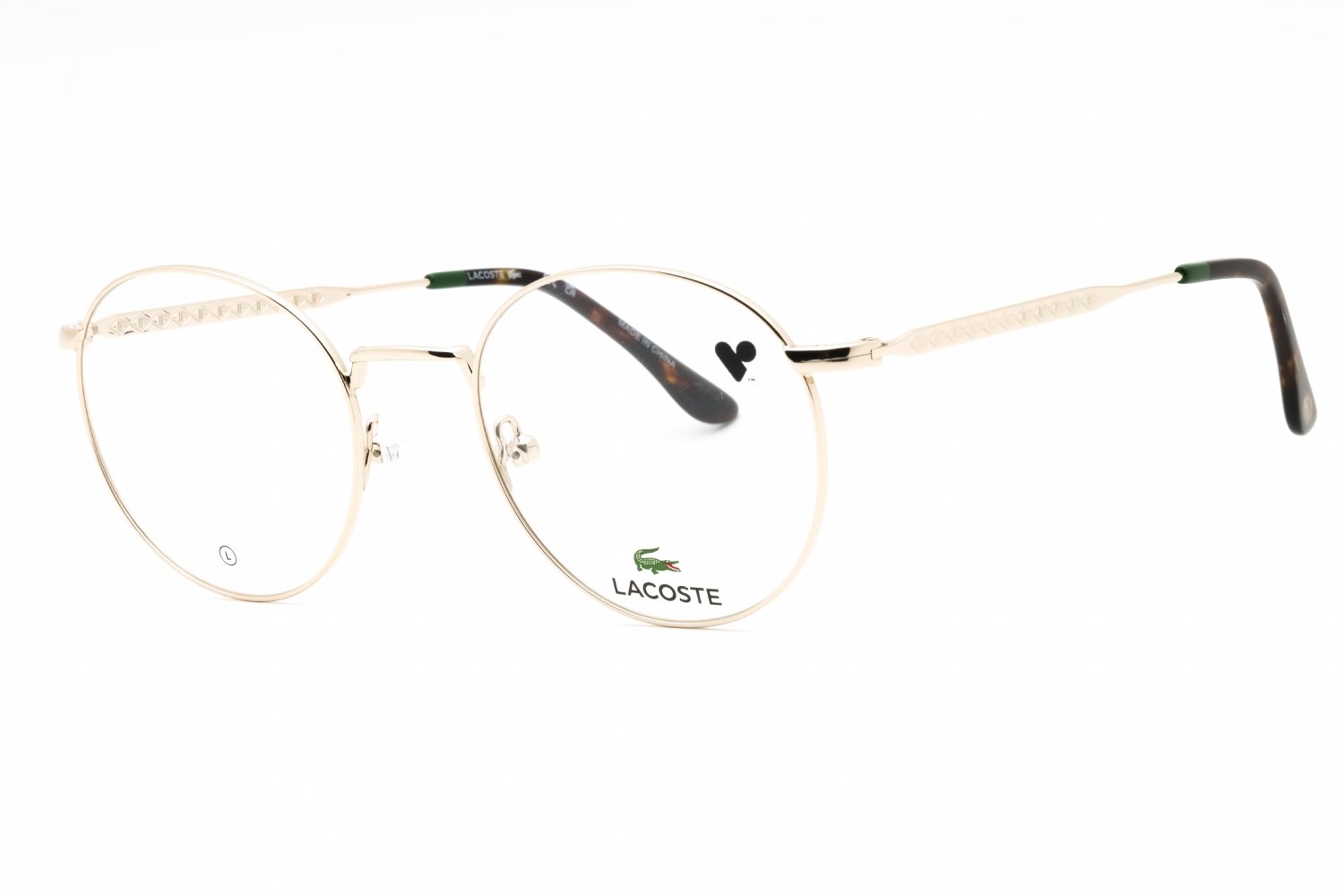 Lacoste L2308 GOLD/Clear demo lens 714 51-21-145 MM