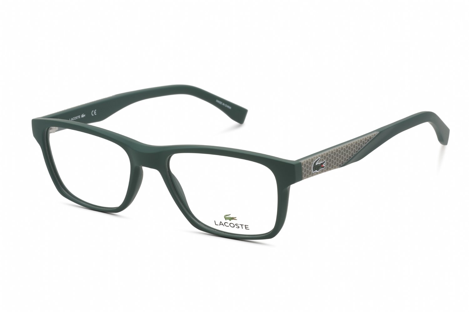 Lacoste L2862 MATTE GREEN/Clear demo lens 315 54-17-150 MM
