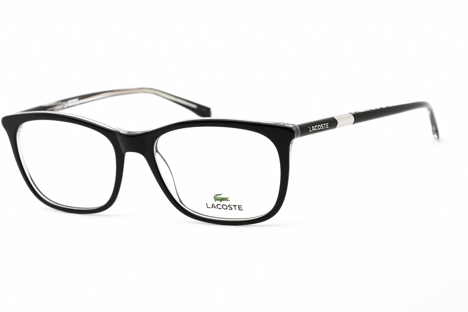 Lacoste L2885 Black/Crystal / Clear Lens 001 57-18-145 MM