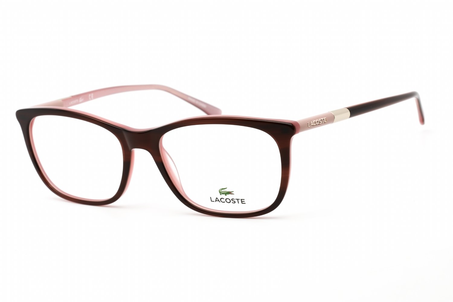 Lacoste L2885 HAVANA/ROSE/Clear Lens 219 57-18-145 MM