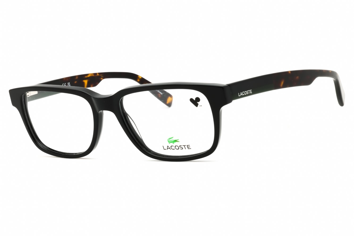Lacoste L2910 BLACK/Clear demo lens 001 55-17-145 MM