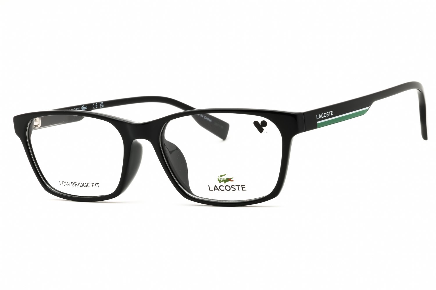 Lacoste L2930LB BLACK/clear demo lens 001 53-18-145 MM