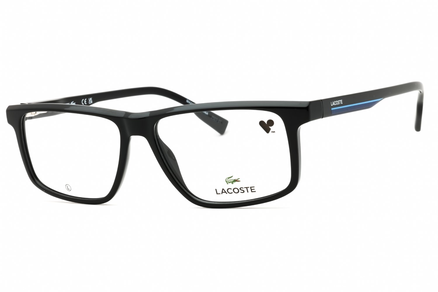 Lacoste L2959 BLACK/Clear demo lens 001 55-14-145 MM