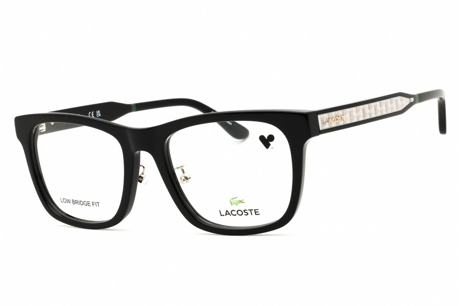 Lacoste L2994LB BLACK/Clear demo lens 001 52-18-145 MM