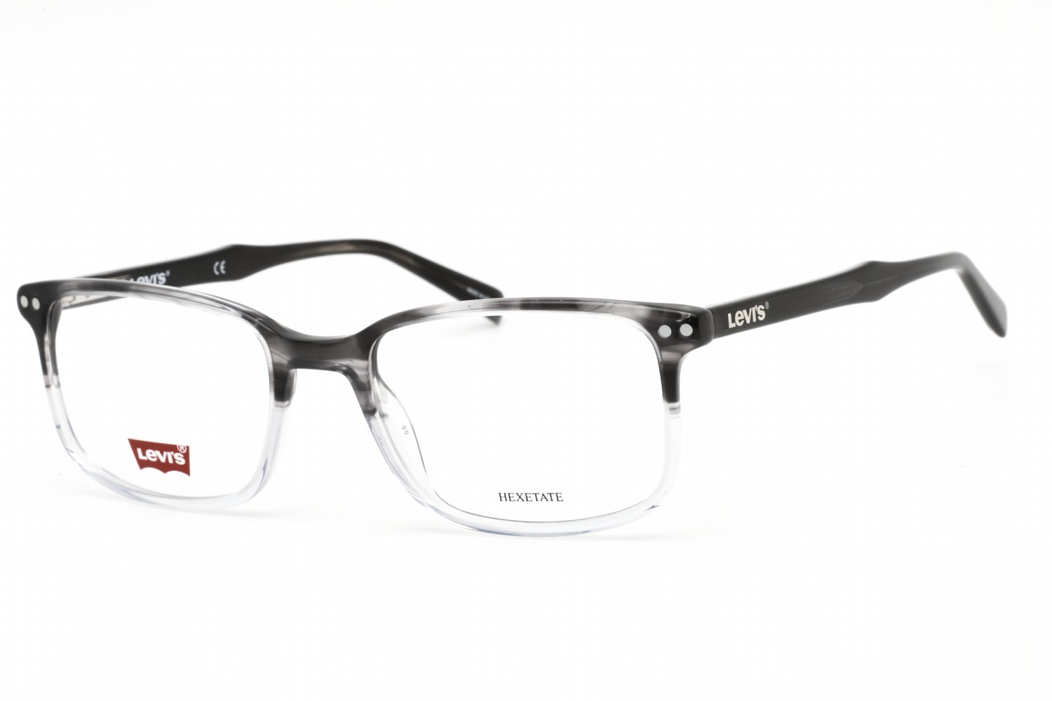 Levis LV 5019 Grey Horn / Clear Lens 02W8 00 54-19-145 MM