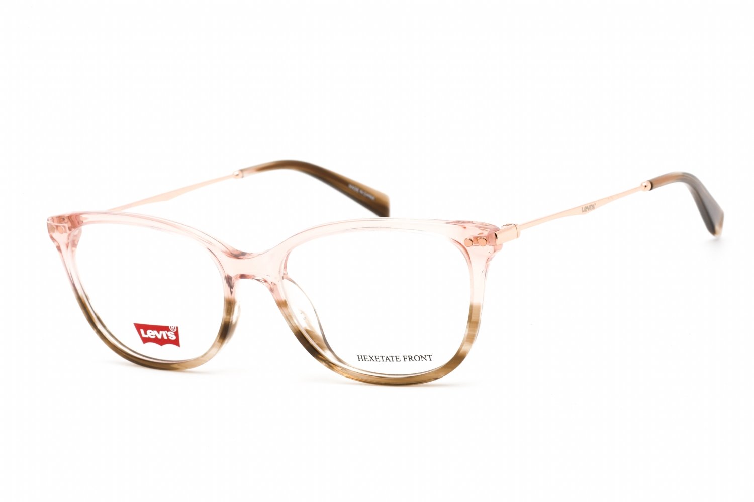 Levis LV 5021 Pink Horn / Clear Lens 01ZX 00 51-16-140 MM