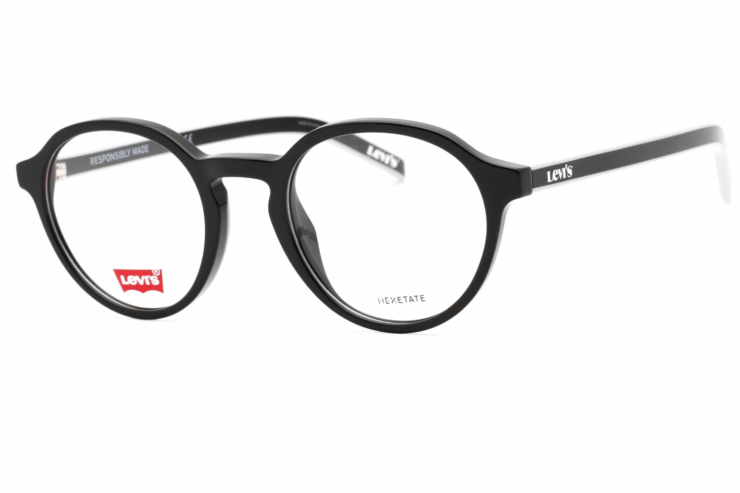 Levis LV 1023 BLACK/Clear demo lens 0807 00 49-21-145 MM