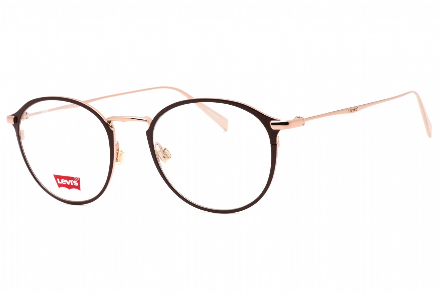 Levis LV 5001 MT BURG GD/Clear demo lens 0E28 00 50-20-145 MM