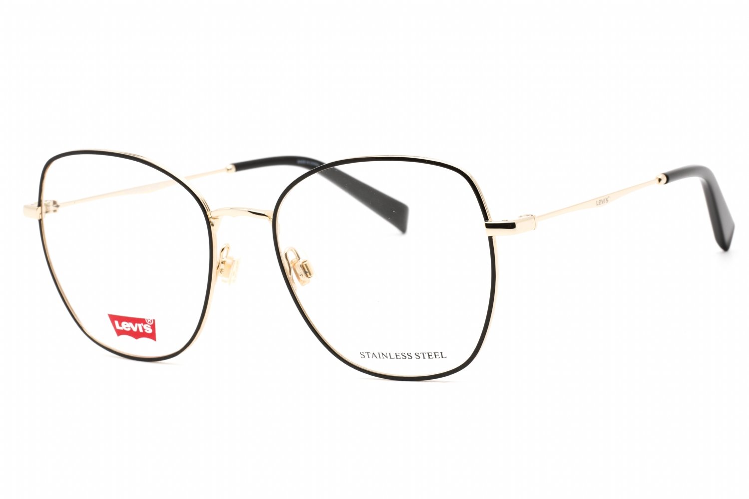 Levis LV 5023 BLACK/Clear demo lens 0807 00 52-18-145 MM