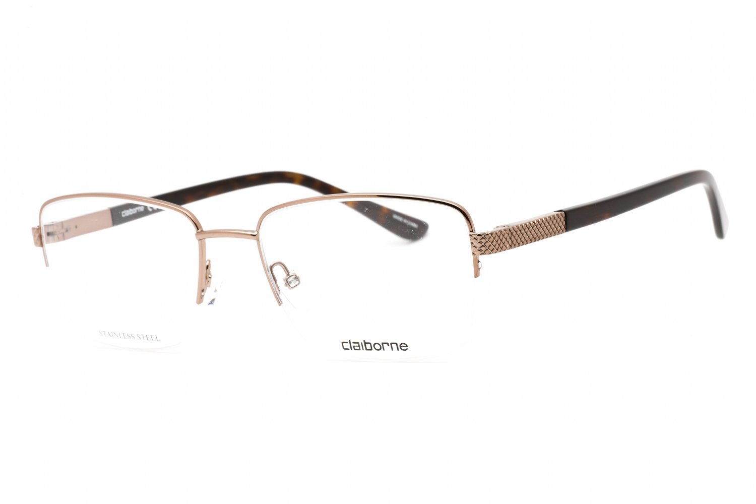 Liz Claiborne CB 262 Light Brown / Clear demo lens TUI 54X18X145