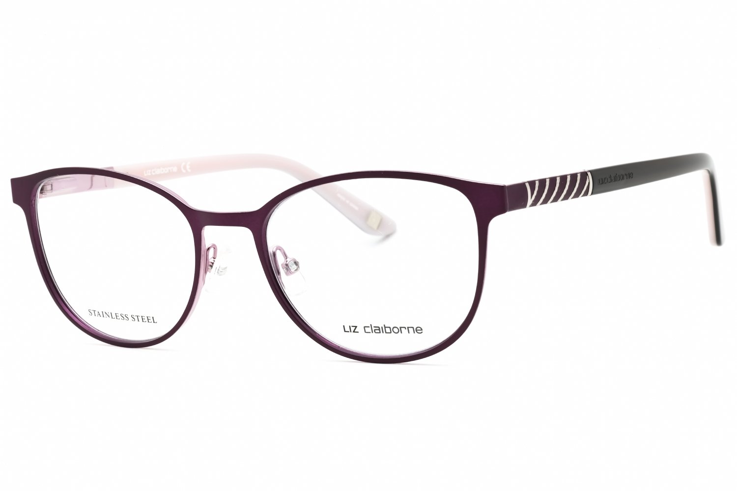 Liz Claiborne L 459 VIOLET/Clear demo lens 0RY8 00 50-17-135 MM