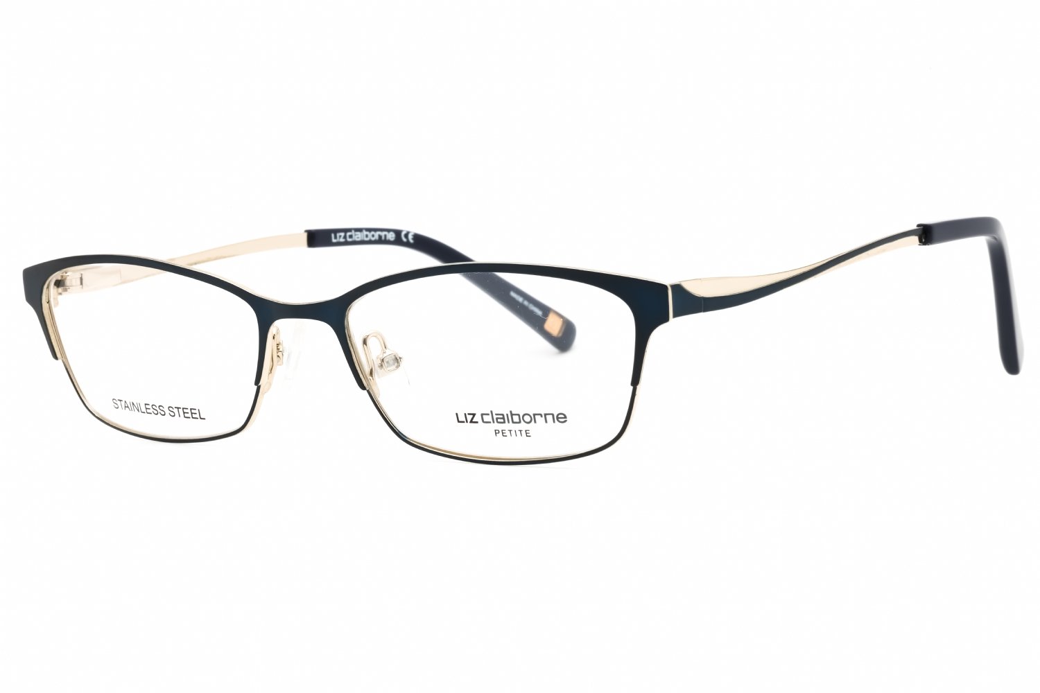 Liz Claiborne L 461 SMTT NAVY/Clear demo lens 0E8W 00 50-16-135 MM