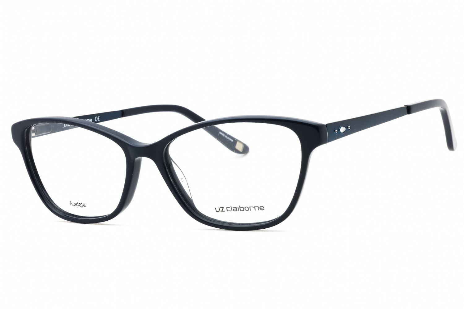 Liz Claiborne L 664 BLUE/Clear demo lens 0PJP 00 53-15-140 MM