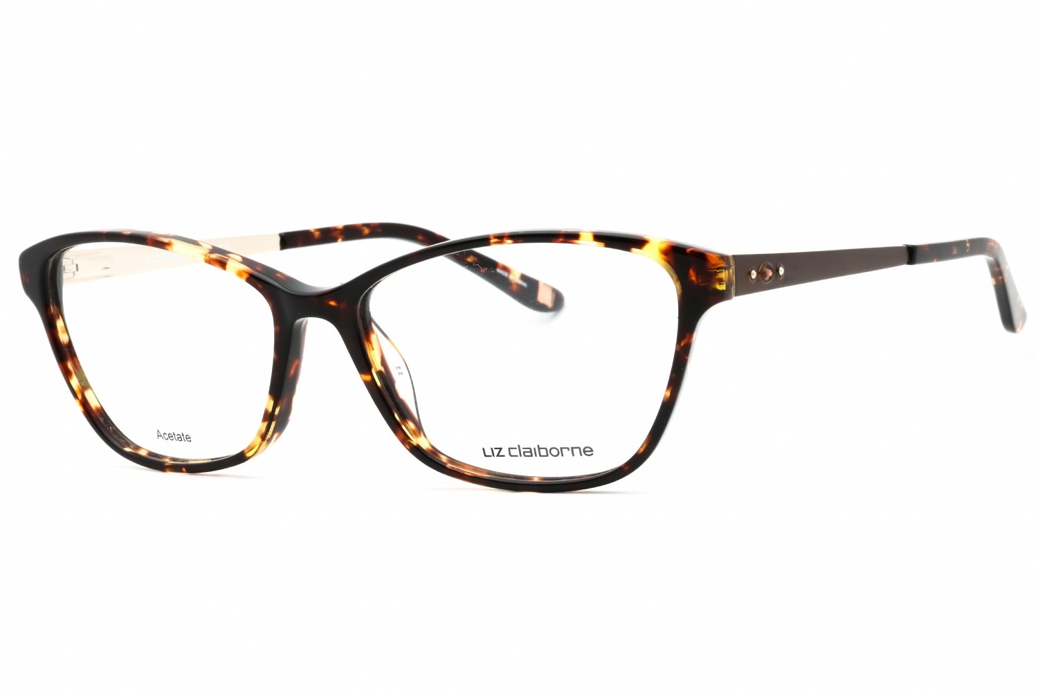 Liz Claiborne L 664 Havana/Clear demo lens 02IK 00 55-15-140 MM