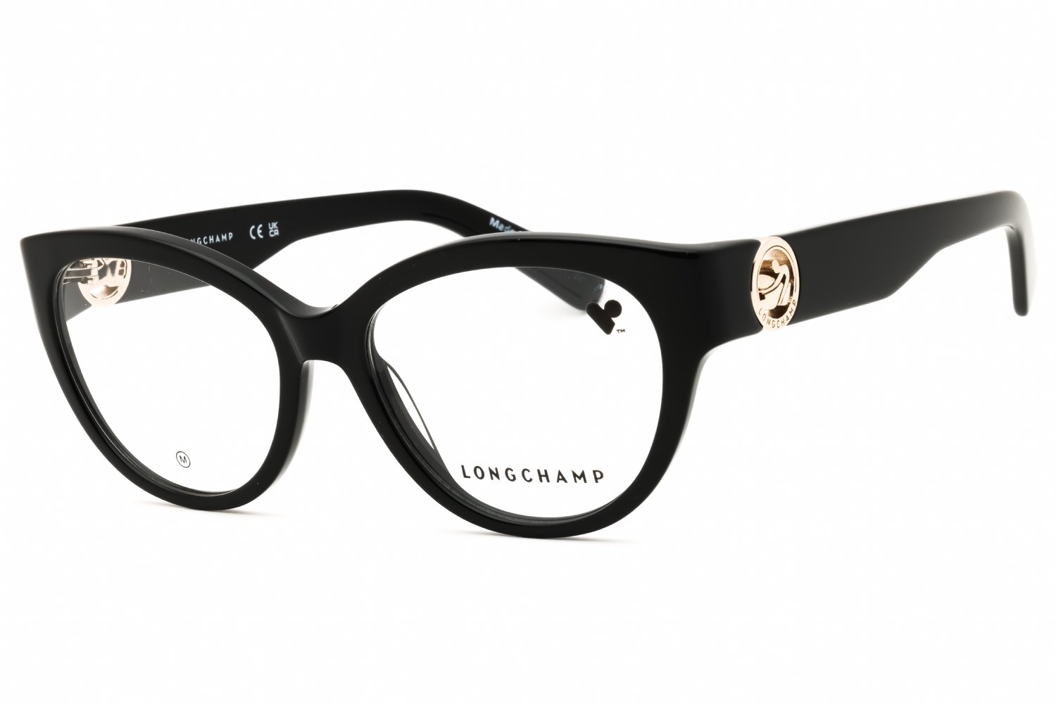 Longchamp LO2728 BLACK/clear demo lens 001 53X16X140