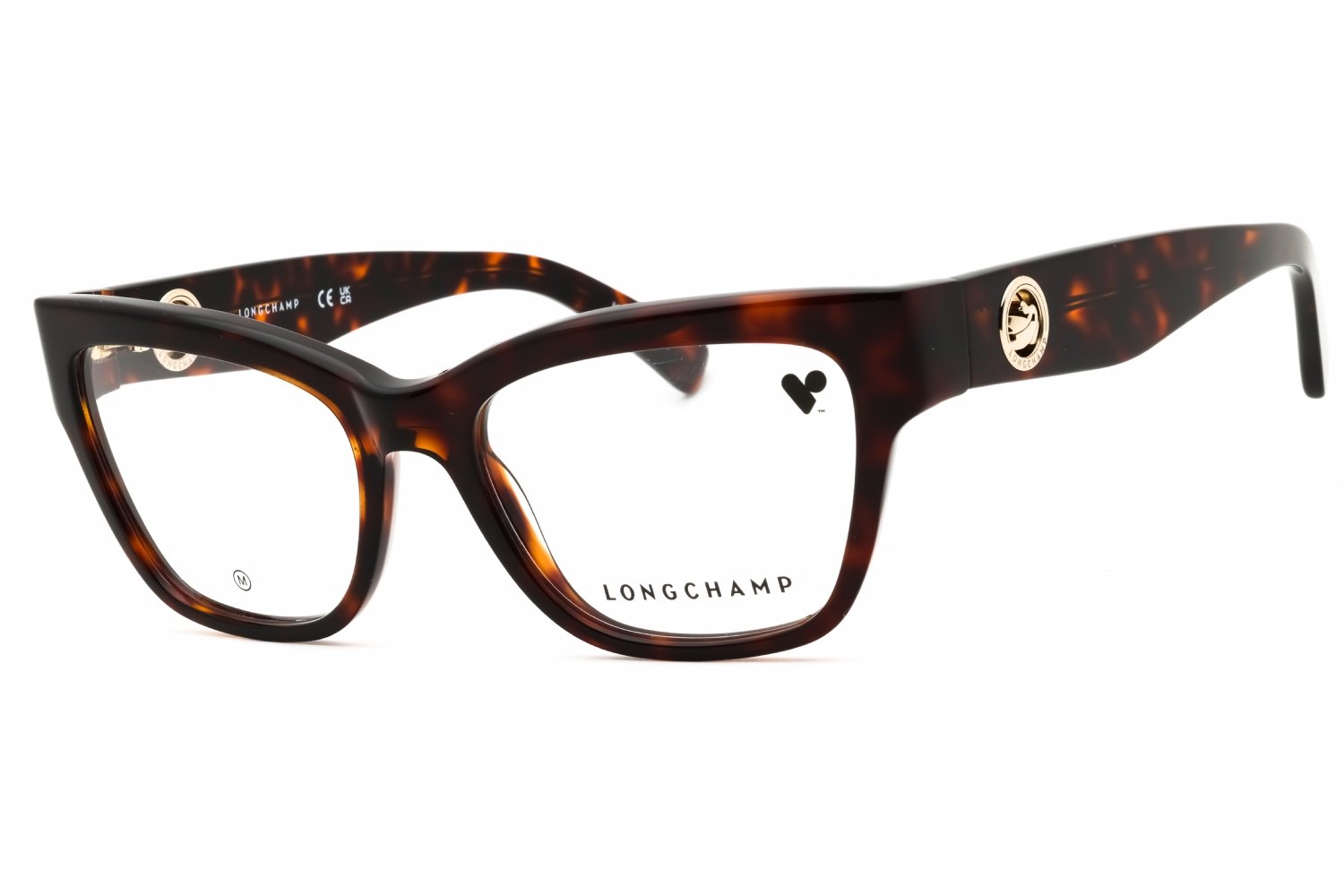 Longchamp LO2743 DARK HAVANA/clear demo lens 242 52X17X140