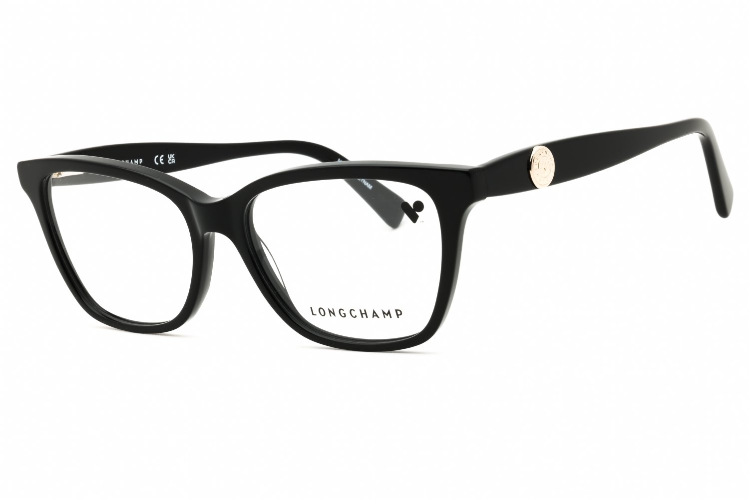 Longchamp LO2744N BLACK/clear demo lens 001 55X16X140