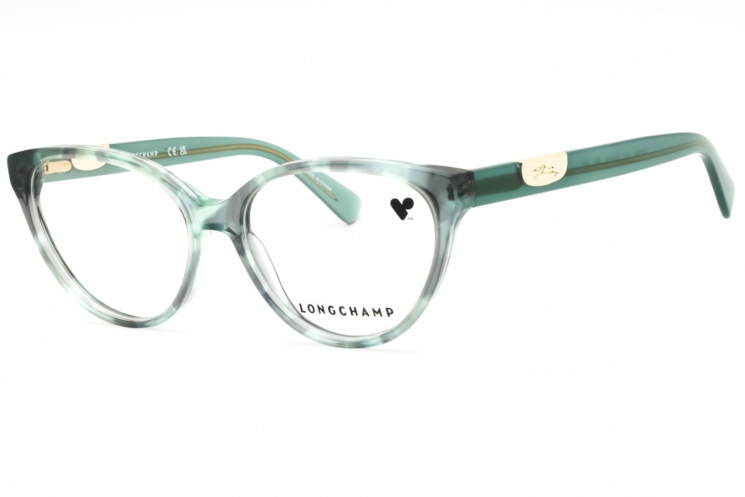 Longchamp LO2764 TEXTURED AZURE/Clear demo lens 410 53X15X140