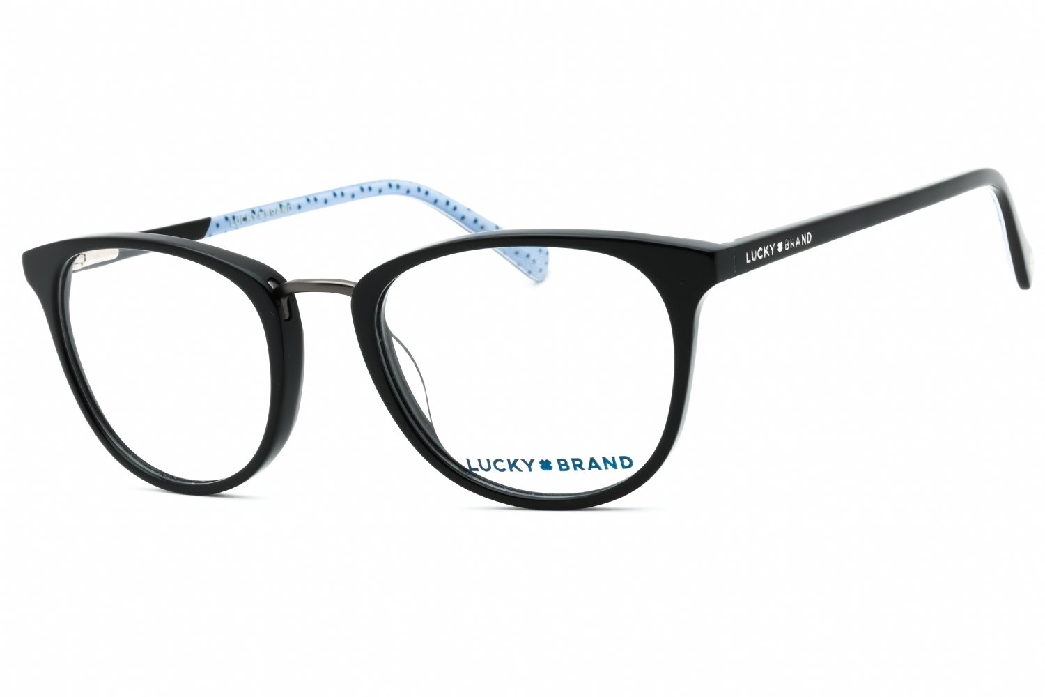 Lucky Brand D217 Black / Clear Lens 0BLA 51-20-135 MM