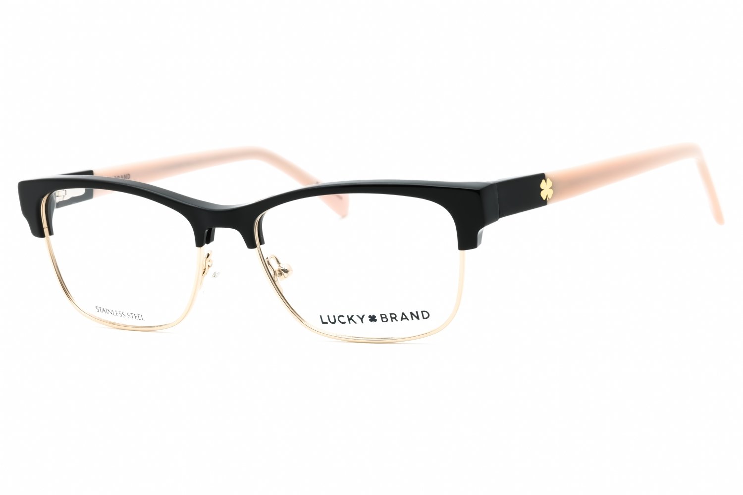 Lucky Brand D228 Black/Pink / Clear Lens 0BLP 52X16X140