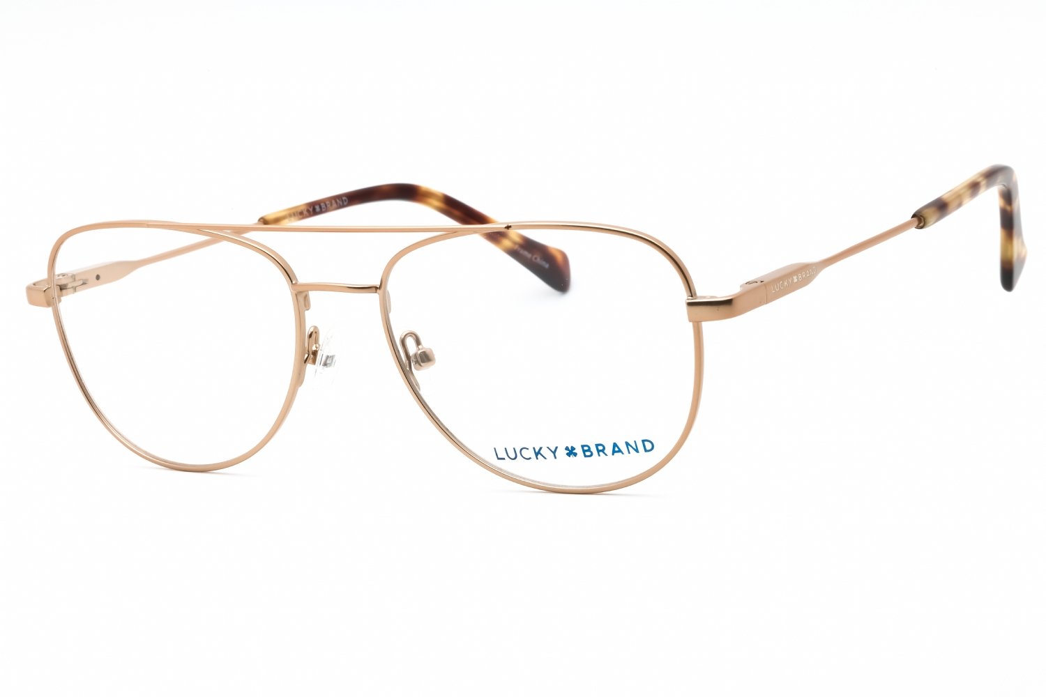 Lucky Brand D313 Matte Gold / Clear Lens 0MGO 55X17X145