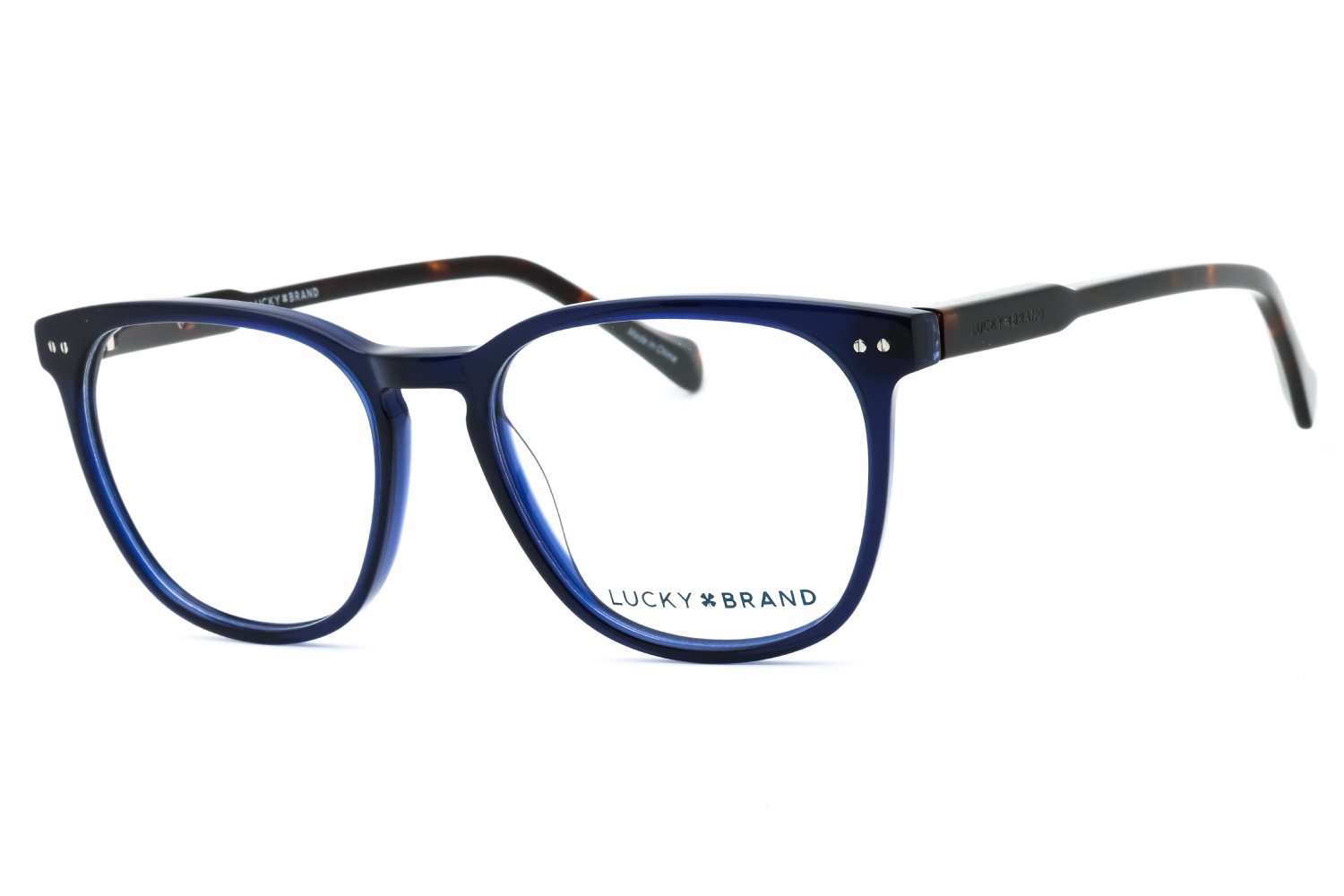 Lucky Brand D417 Navy / Clear Lens 0NAV 52X17X145
