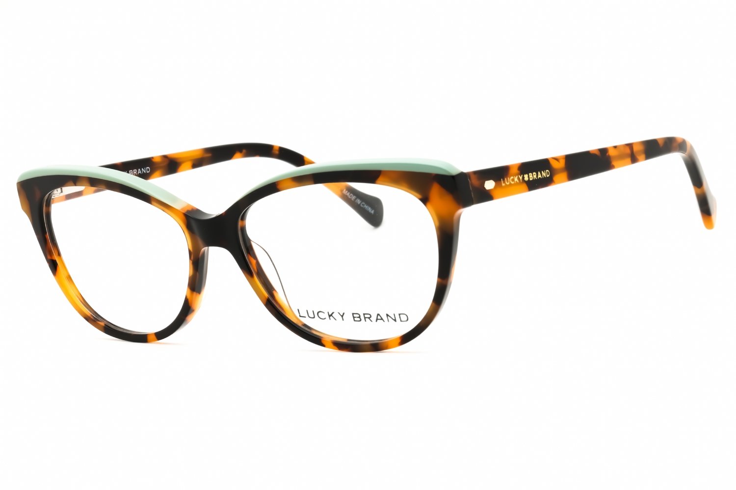 Lucky Brand VLBD239 HAVANA / clear demo lens 0HAV 52X14X140