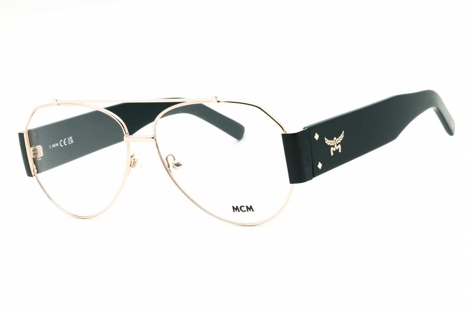 MCM MW5001 gold / smoke/Clear demo lens 32A 58-14-145 MM