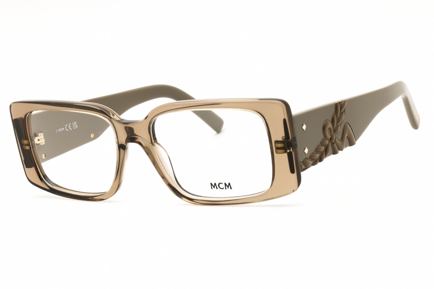 MCM MW5003 Grey Transparent /Clear demo lens 057 52-16-145 MM