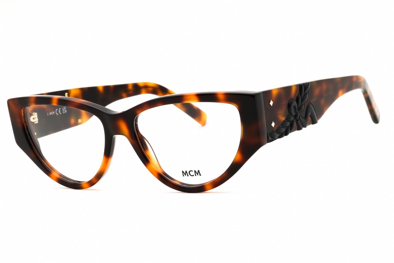 MCM MW5004 dark havana/Clear demo lens 052 53-15-145 MM