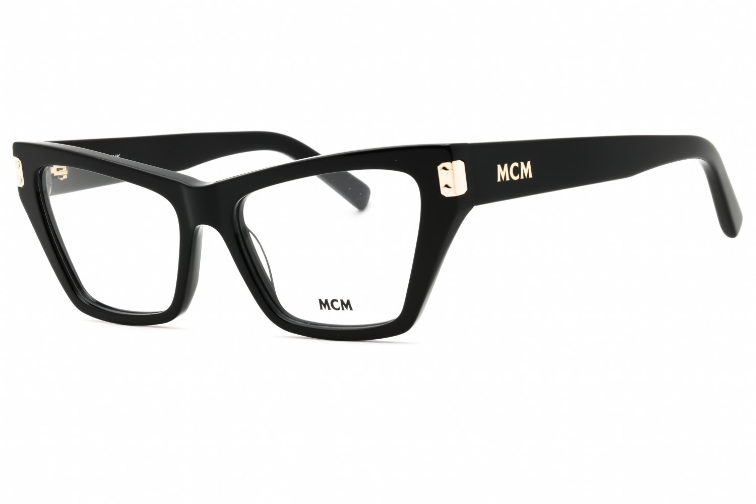 MCM MW5005 shiny black/Clear demo lens 001 53-16-140 MM