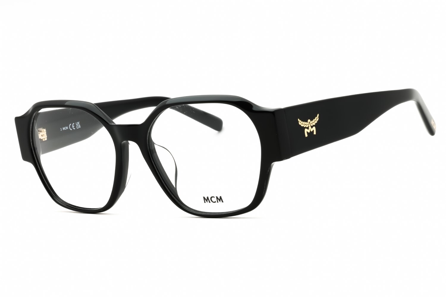 MCM MW5008-D Shiny Black/Clear demo lens 001 54-16-140 MM