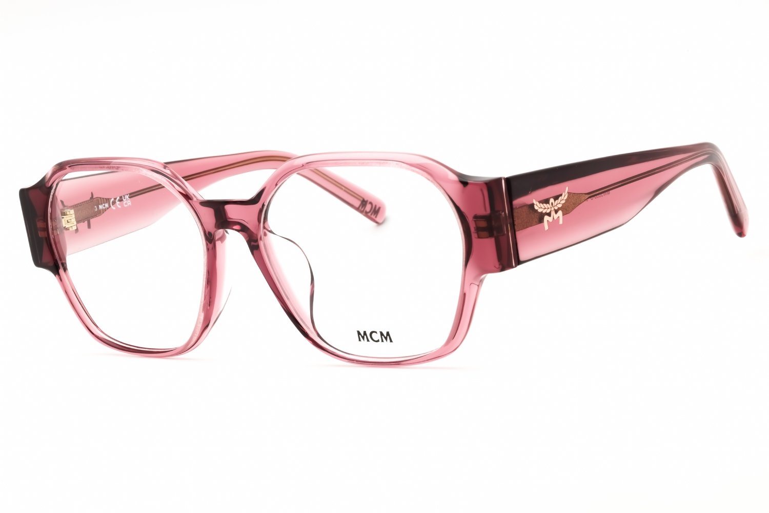 MCM MW5008-D Shiny Light Pink/Clear demo lens 072 54-16-140 MM