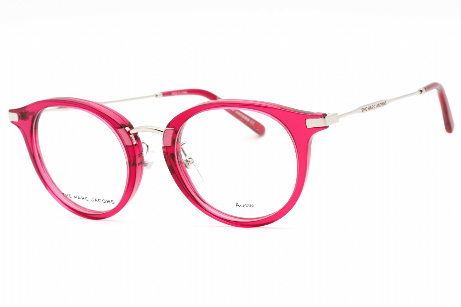 Marc Jacobs MARC 623/G Palladium Burgundy / Clear Lens 0PO5 00 49-20-145 MM