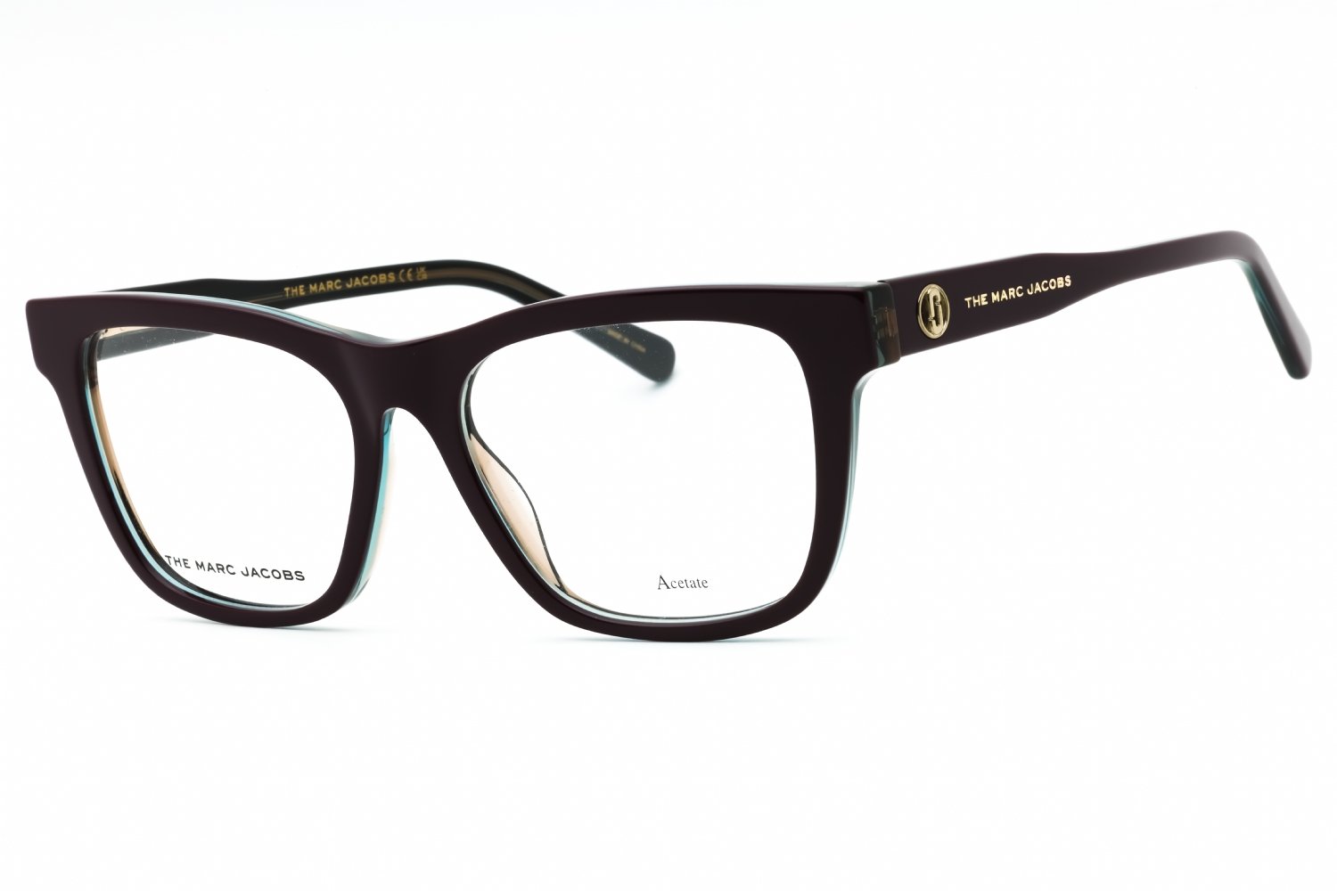 Marc Jacobs MARC 630 Dark Purple Green/Clear demo lens 0LHF 00 52-16-140 MM
