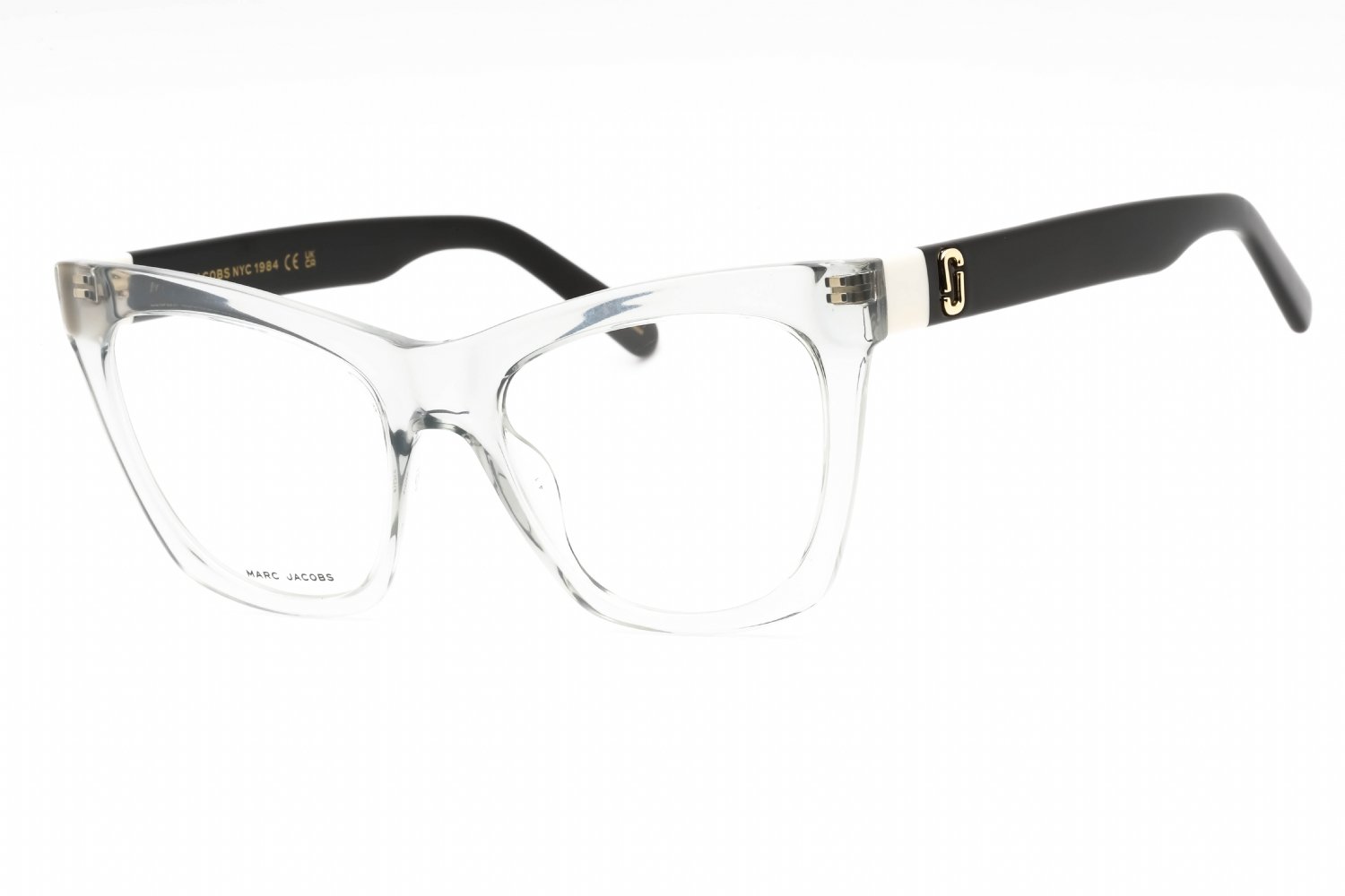 Marc Jacobs MARC 649 GREY BLACK/Clear demo lens 0R6S 00 53-19-145 MM