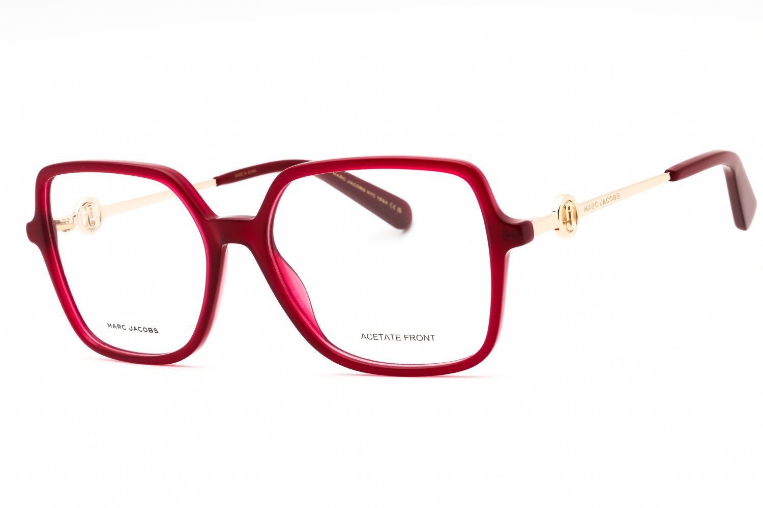 Marc Jacobs MARC 691 Frosted Burgundy/Clear demo lens 0LHF 00 54-16-140 MM