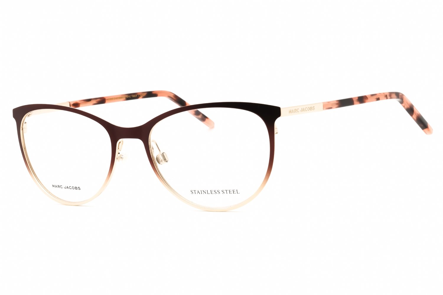 Marc Jacobs MARC 708 MTBRW GOLD/Clear demo lens 0UFM 00 54-18-145 MM