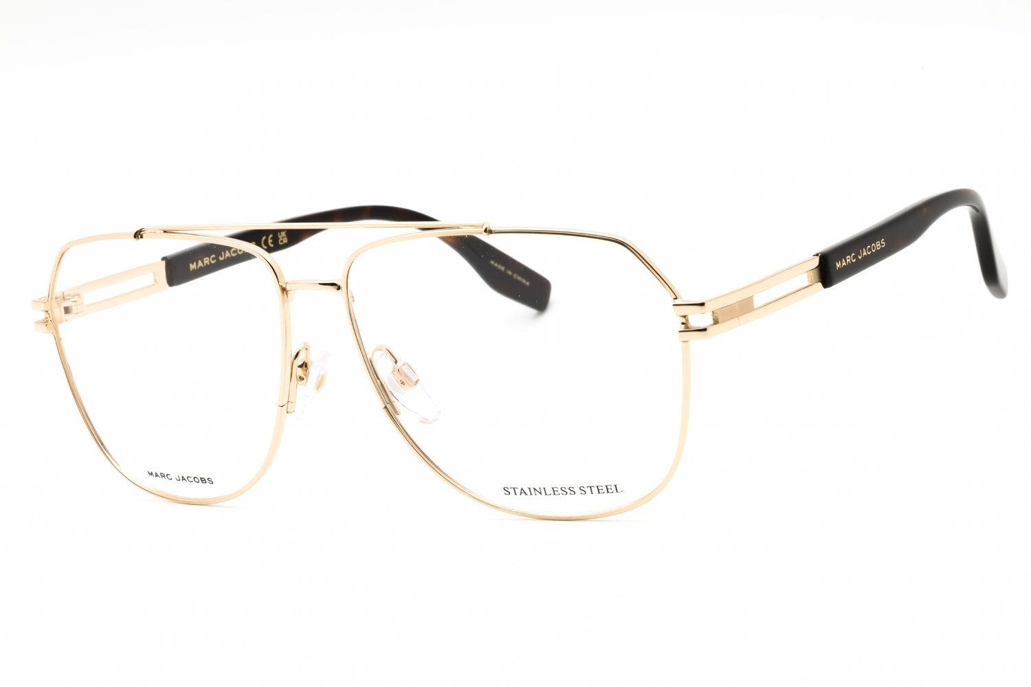Marc Jacobs MARC 751 Gold/Clear demo lens 006J 00 60-14-145 MM