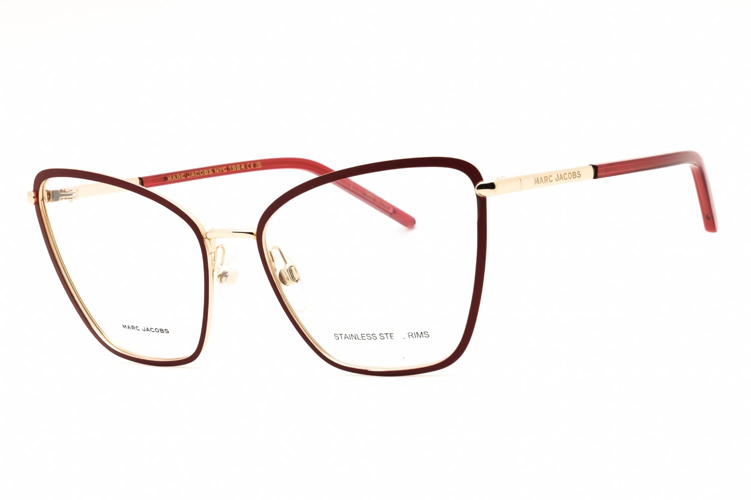 Marc Jacobs MARC 776 MT BURG GD/Clear demo lens 0E28 00 58X18X140