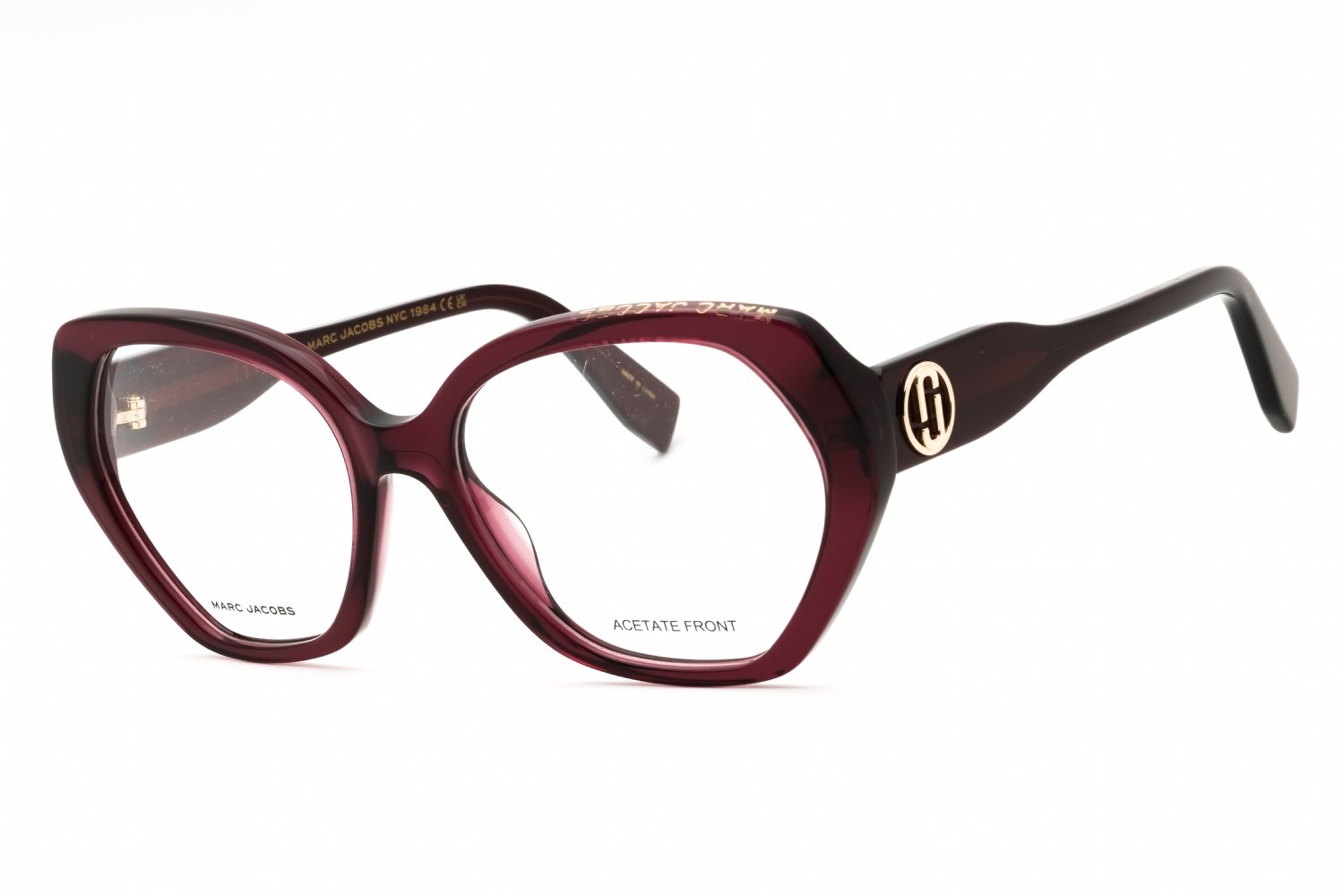 Marc Jacobs MARC 812 BURGUNDY/clear demo lens 0LHF 00 54-17-140 MM