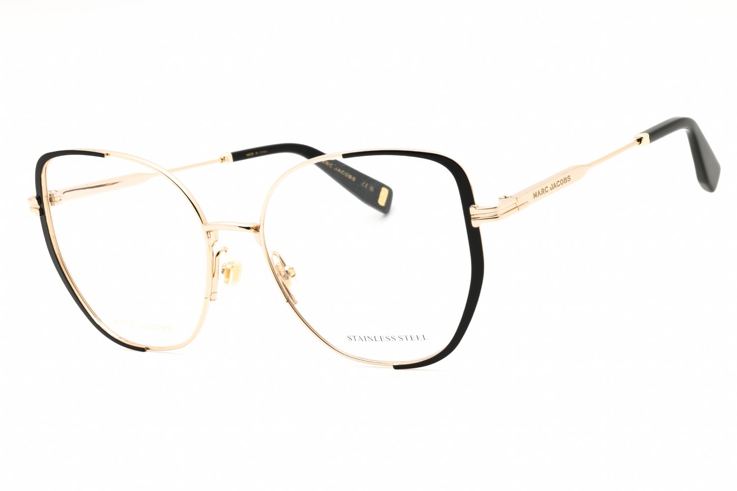 Marc Jacobs MJ 1103 GOLD BLACK/clear demo lens 0RHL 00 55-17-140 MM