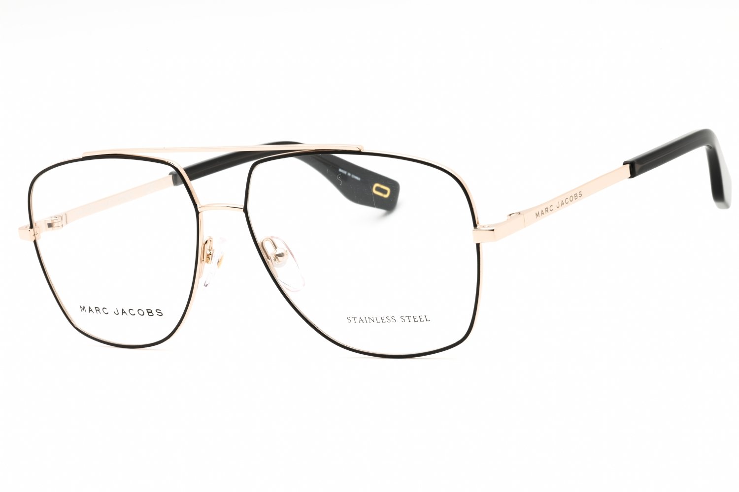 Marc Jacobs MARC 271 Gold Black/Clear demo lens 0RHL 00 58-14-140 MM